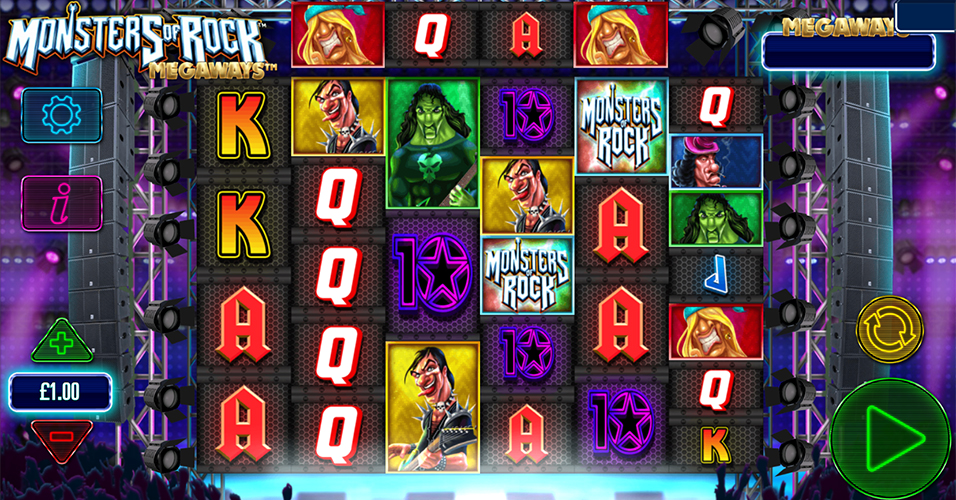 Free Demo of the Monsters of Rock Megaways Slot