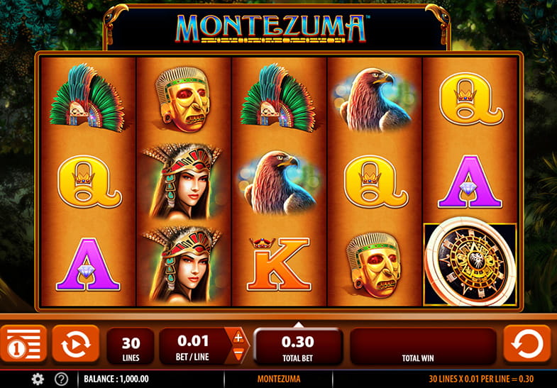 Free Demo of the Montezuma Slot