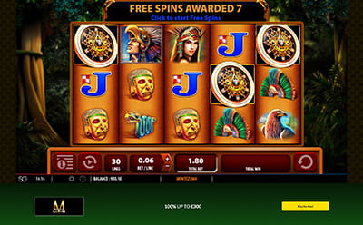 Montezuma Slot Free Spins