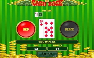 Mr Cashback Gamble Feature