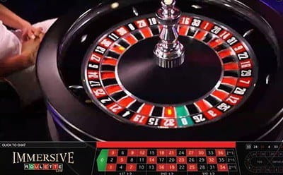 Roulette Selection at Mr.Play Live Casino