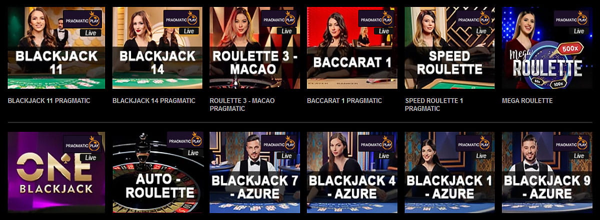 The Mr Vegas Casino Table Games Catalogue