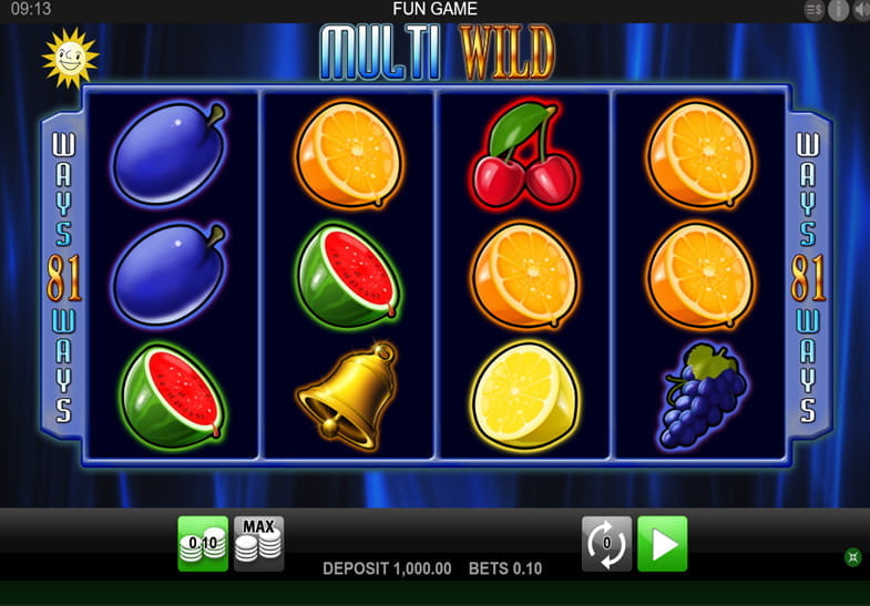 Free Demo of the Multi Wild Slot