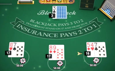 Blackjack Multihand Casino Game
