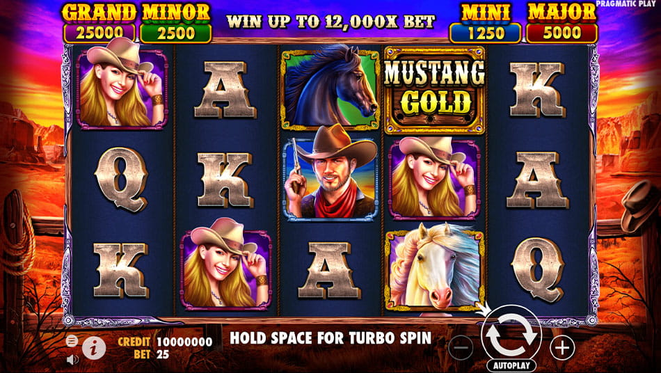 mustang casino online