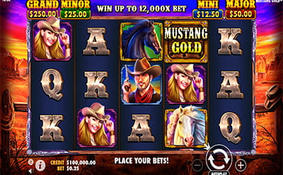 The Mustang Gold Online Slot at Red Spins