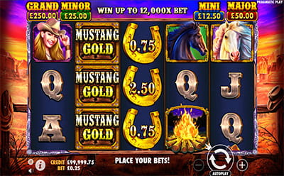 Mustang Gold Online Slot at Lucy Casino