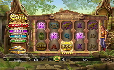 Mystic Shrine slot Game at King Casino