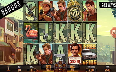 Narcos at All Star Games casino