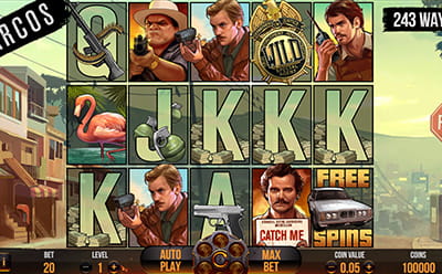 Try Narcos at Lucky VIP Casino