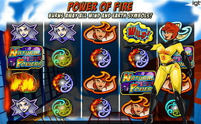 Natural Powers Power of Fire Feature