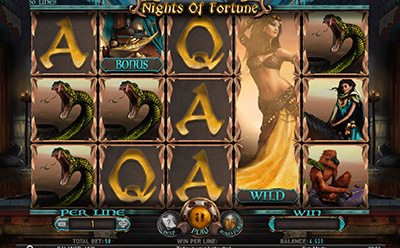 Nights of Fortune Slot Expanding Wild