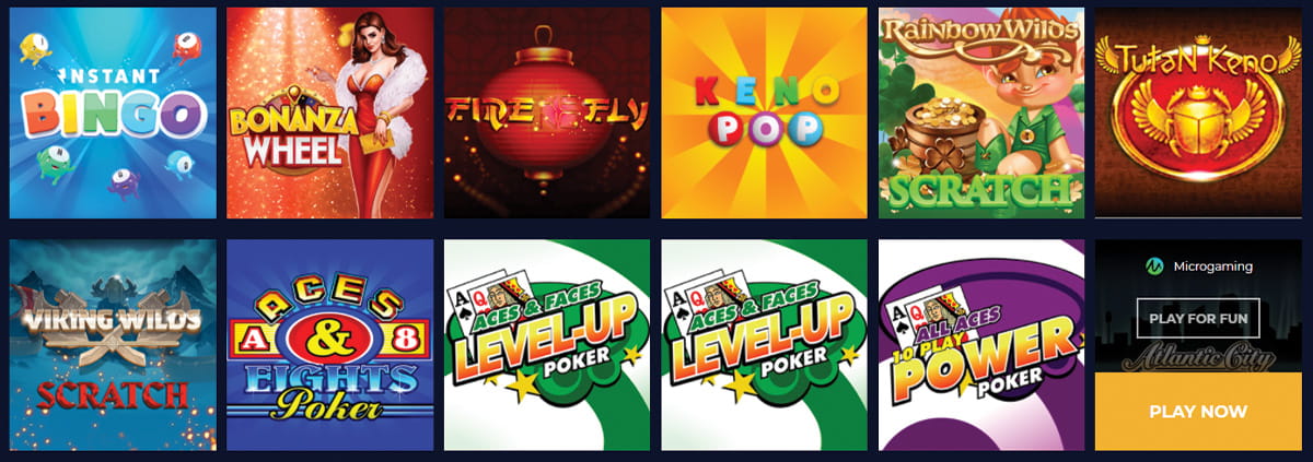 Table Games Catalogue in NineCasino