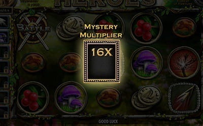 Nordic Heroes Mystery Multiplier Feature