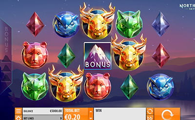 Northern Sky Slot Game at CasiGO Casino