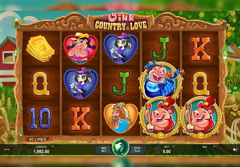 Oink Country Love Farm Slot