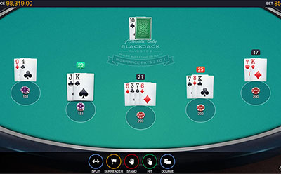 Online Atlantic City Blackjack in Norway