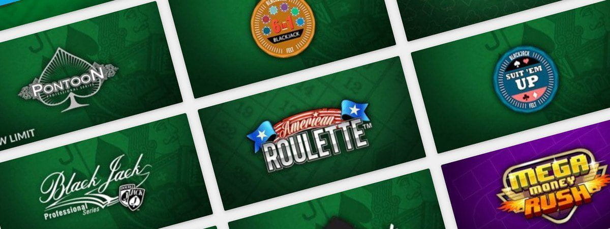 Blackjack, Roulette and Other Games at LadyLucks Casino