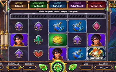 Ozwin's Jackpots Slot at Welcome Slots Casino