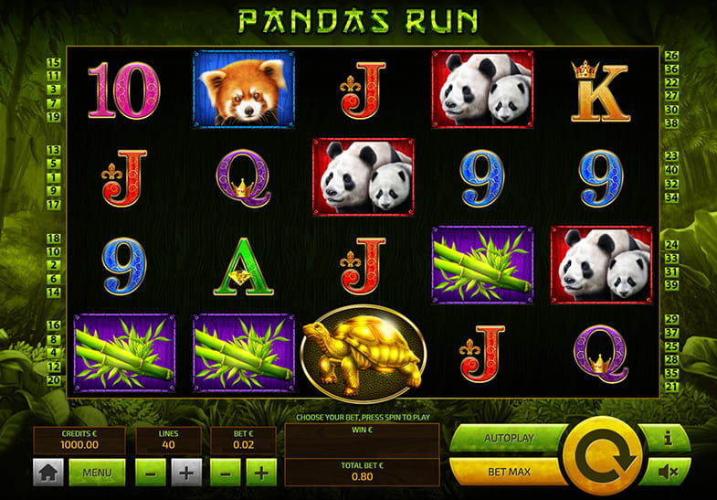 Free Demo of the Panda's Run Slot