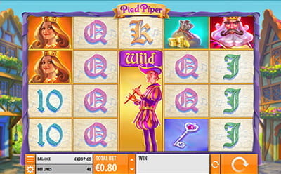 Pied Piper slot at Power Spins Casino