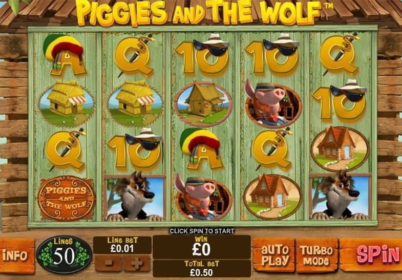 Free Demo of the Piggies and the Wolf Slot Game
