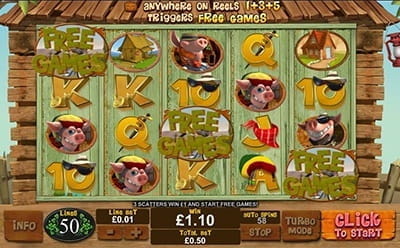 Piggies and the Wolf Slot Special Feature