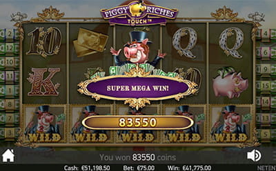 Big Win at Piggy Riches