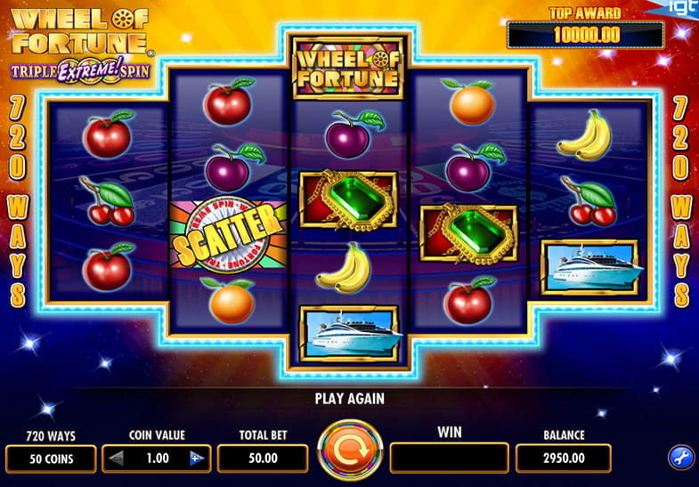 Wheel of Fortune Triple Extreme Spin Slot Free Play