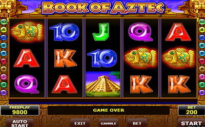 Playamo Casino Book of Aztec Slot