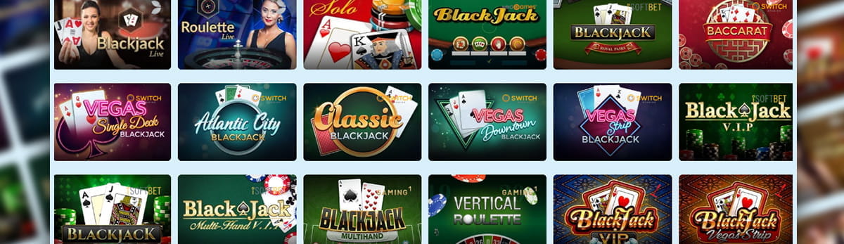 Table Games Collection at Playfrank Casino