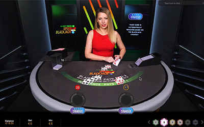 Live Speed Blackjack by Playtech at PlayAmo Casino