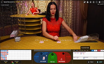 Speed Baccarat at Playzee Casino Live