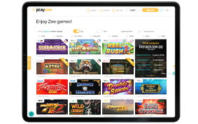 Playzee Casino Mobile for iPad