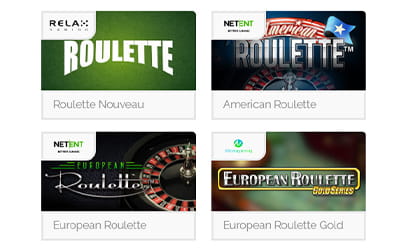 Playzee Casino Mobile Roulette Selection