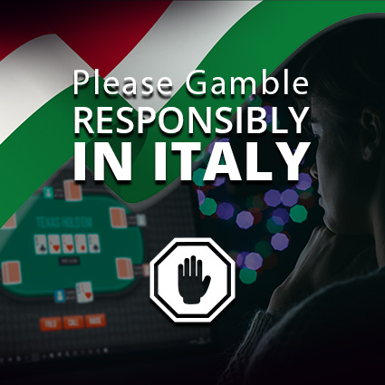 Please Gamble Responsibly in Italy
