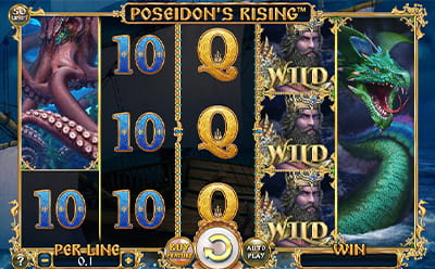 Der Online SLot Poseidons Rising bei King Billy