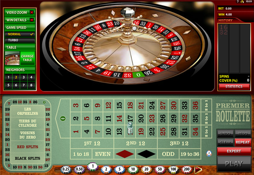 Premier Roulette gameplay screenshot