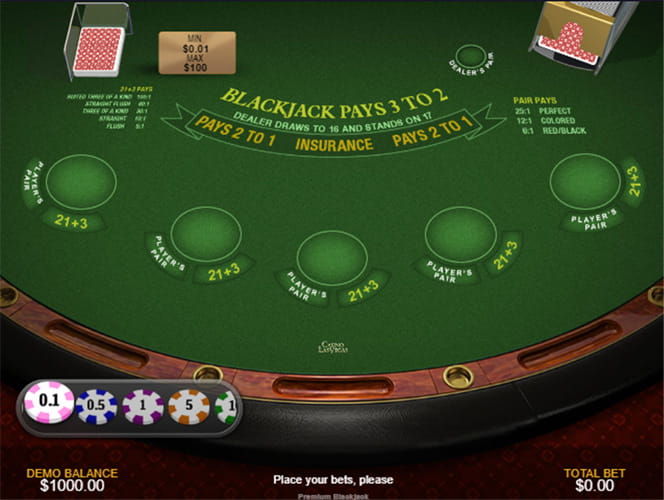 The Premium Blackjack Demo