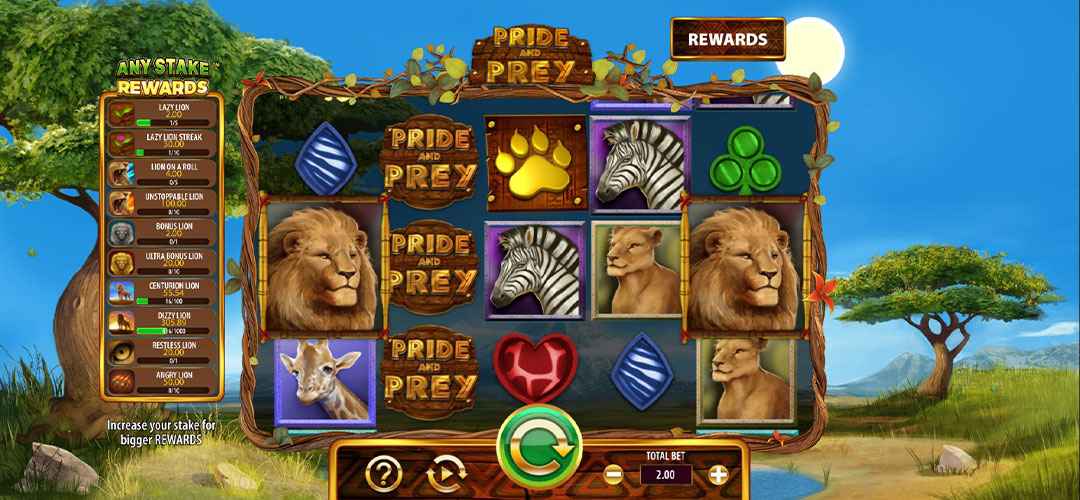 Free Demo of the Pride and Prey Slot
