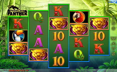 Prowling Panther Free Spins Trigger