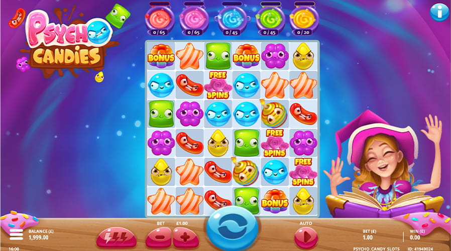 Free Demo of the Psycho Candies Slot