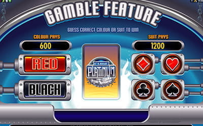 Pure Platinum Gamble Feature