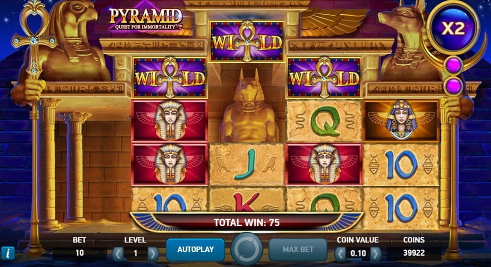 Pyramid Quest For Immortality Rtp