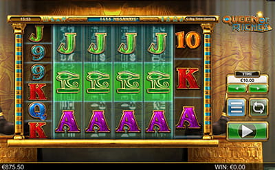 Queen of Riches Slot Reel Clone