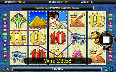 Queen of the Nile 2 Slot Free Spins