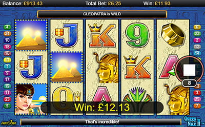 Queen of the Nile 2 Slot Mobile