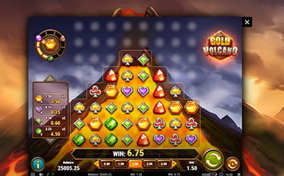 Queenplay Mobile Gold Volcano Slot Game