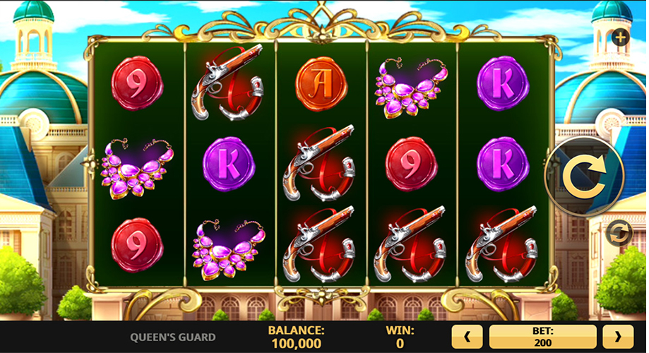 Free Demo of the Queens Guard Slot