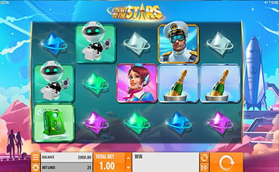 Ticket to the Stars Slot at Casoo Casino